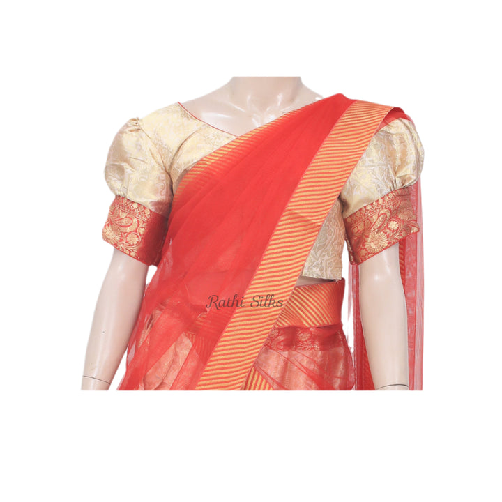 Designer Half Saree