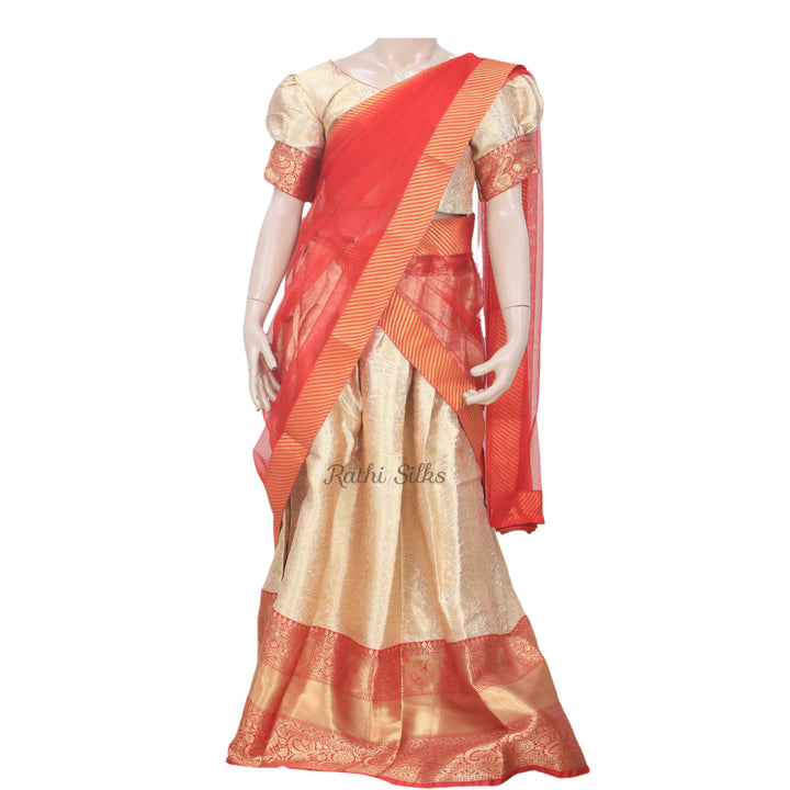 Designer Half Saree