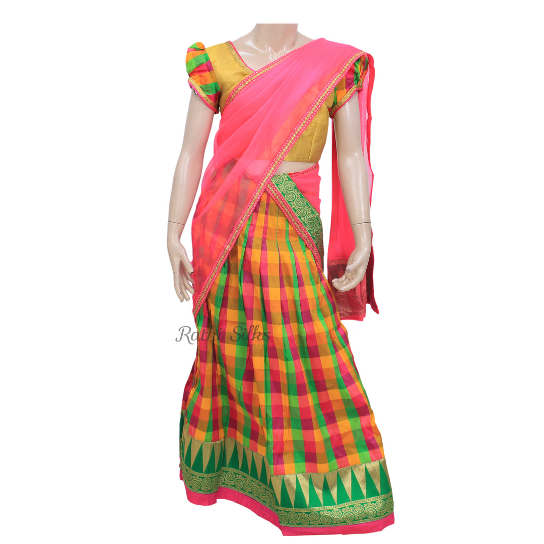 Designer Half Saree