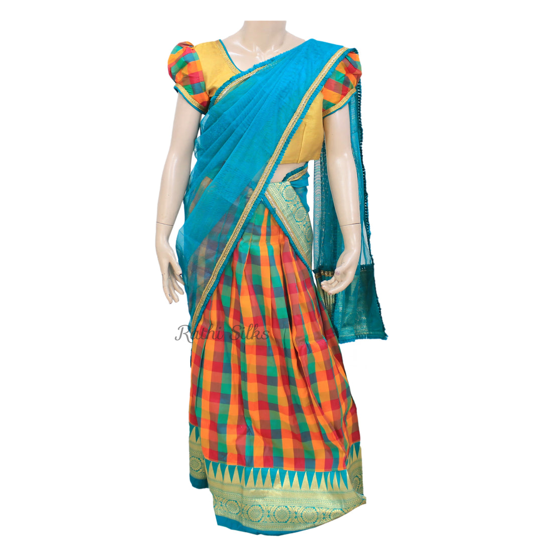 Designer Half Saree