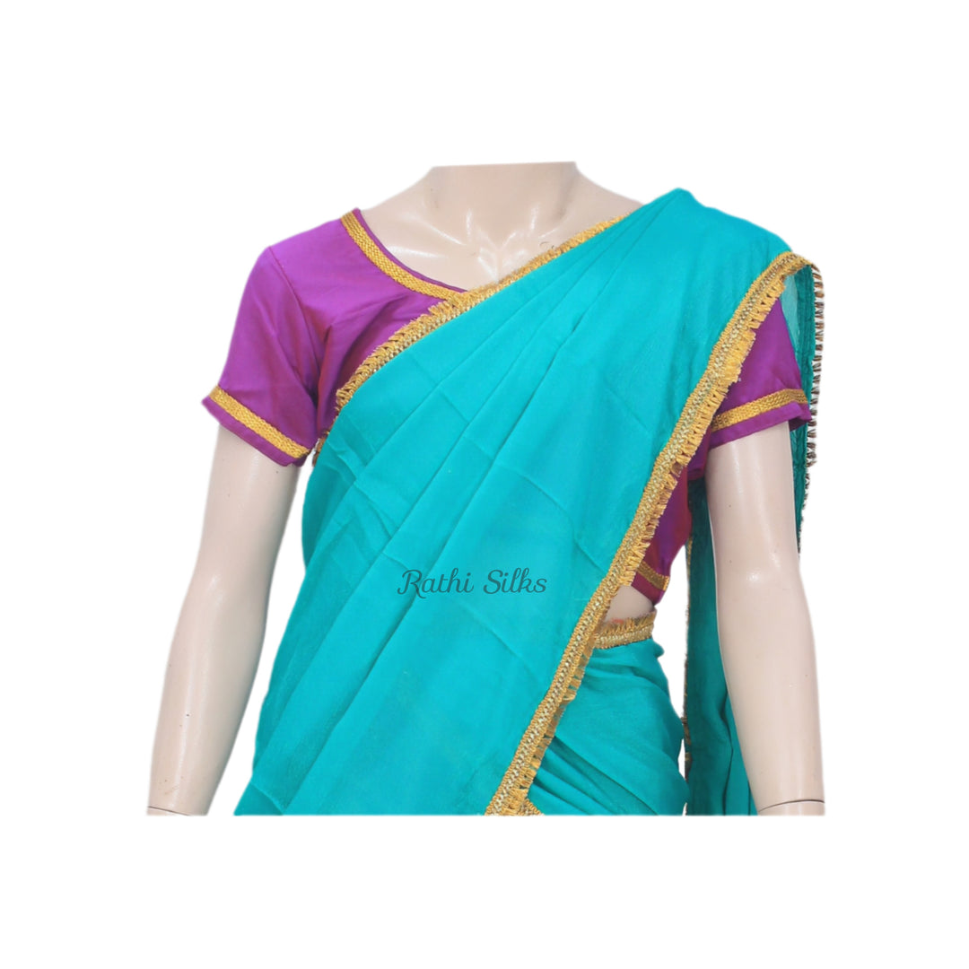 Designer Half Saree