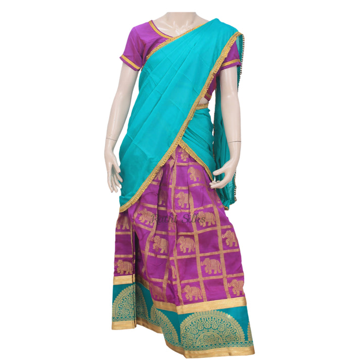 Designer Half Saree