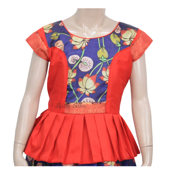 Printed Frill Pavadai