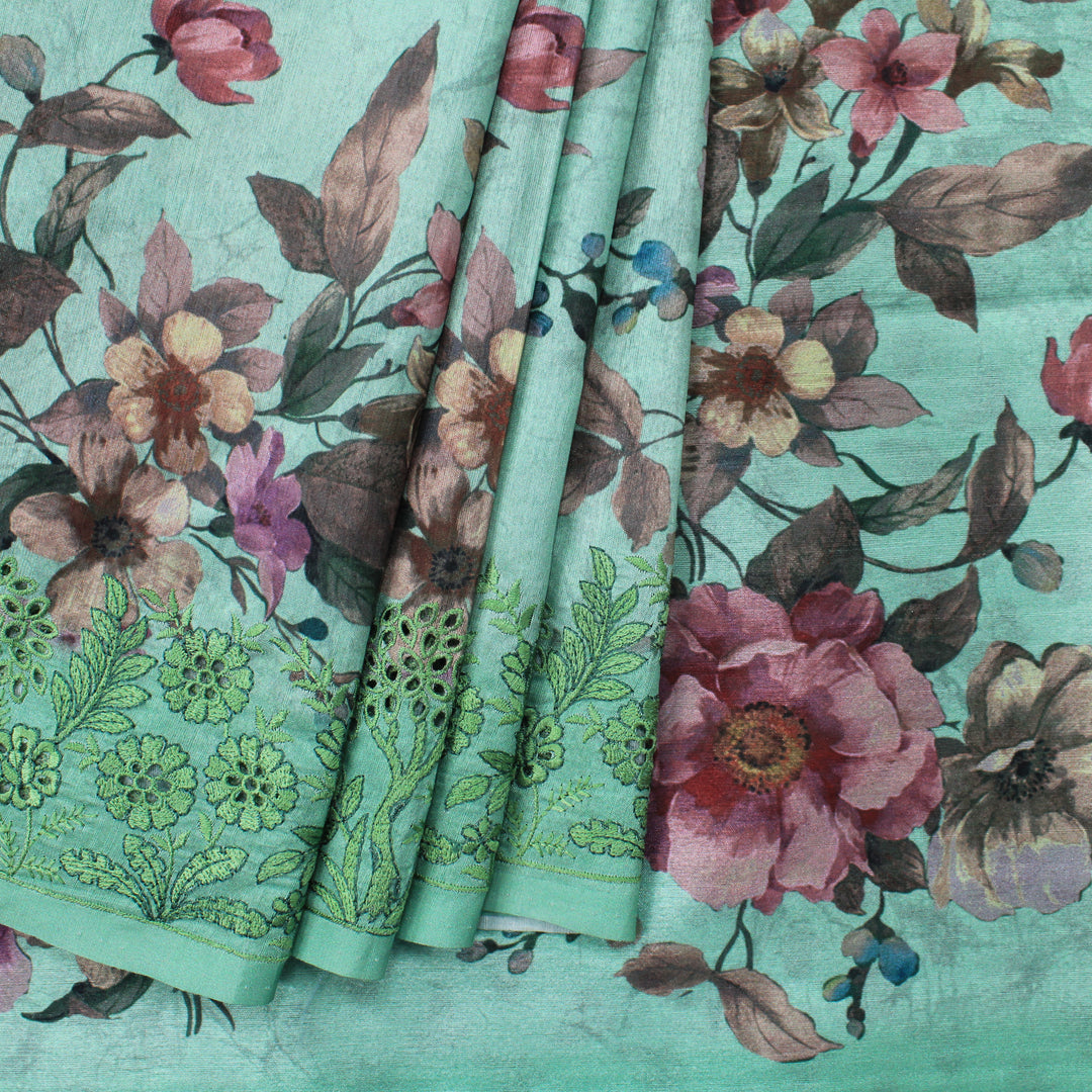 Printed Semi Silk