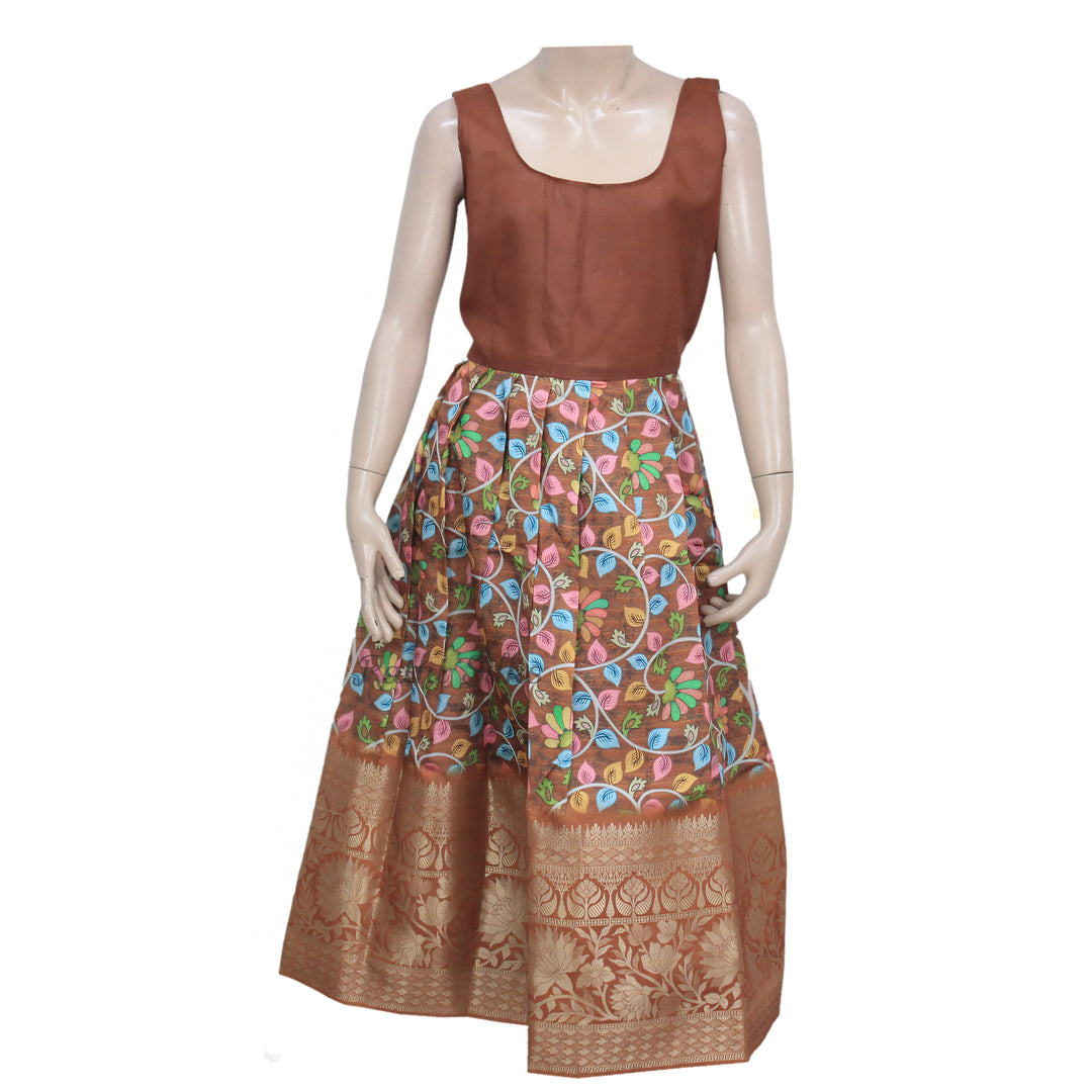 Printed Frill Pavadai