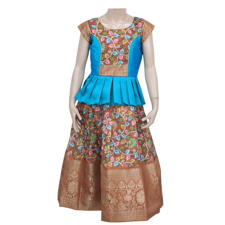 Printed Frill Pavadai