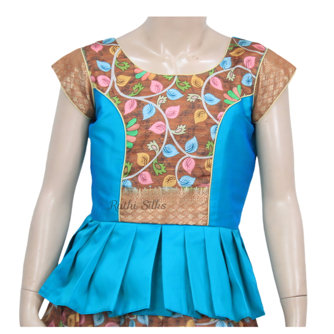 Printed Frill Pavadai