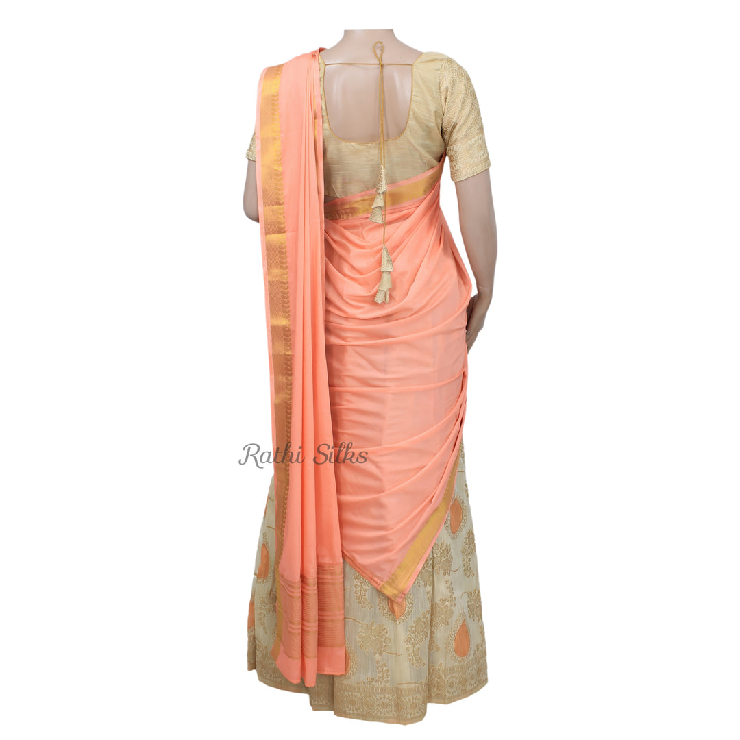 Womens Half Saree