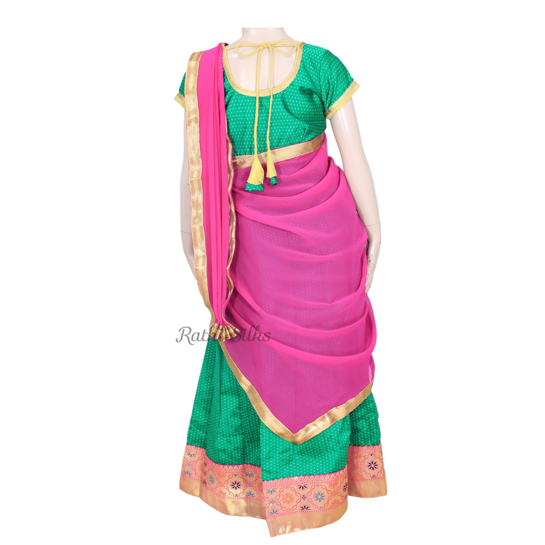 Designer Half Saree