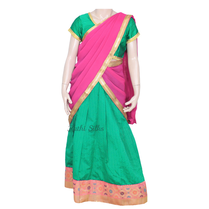 Designer Half Saree