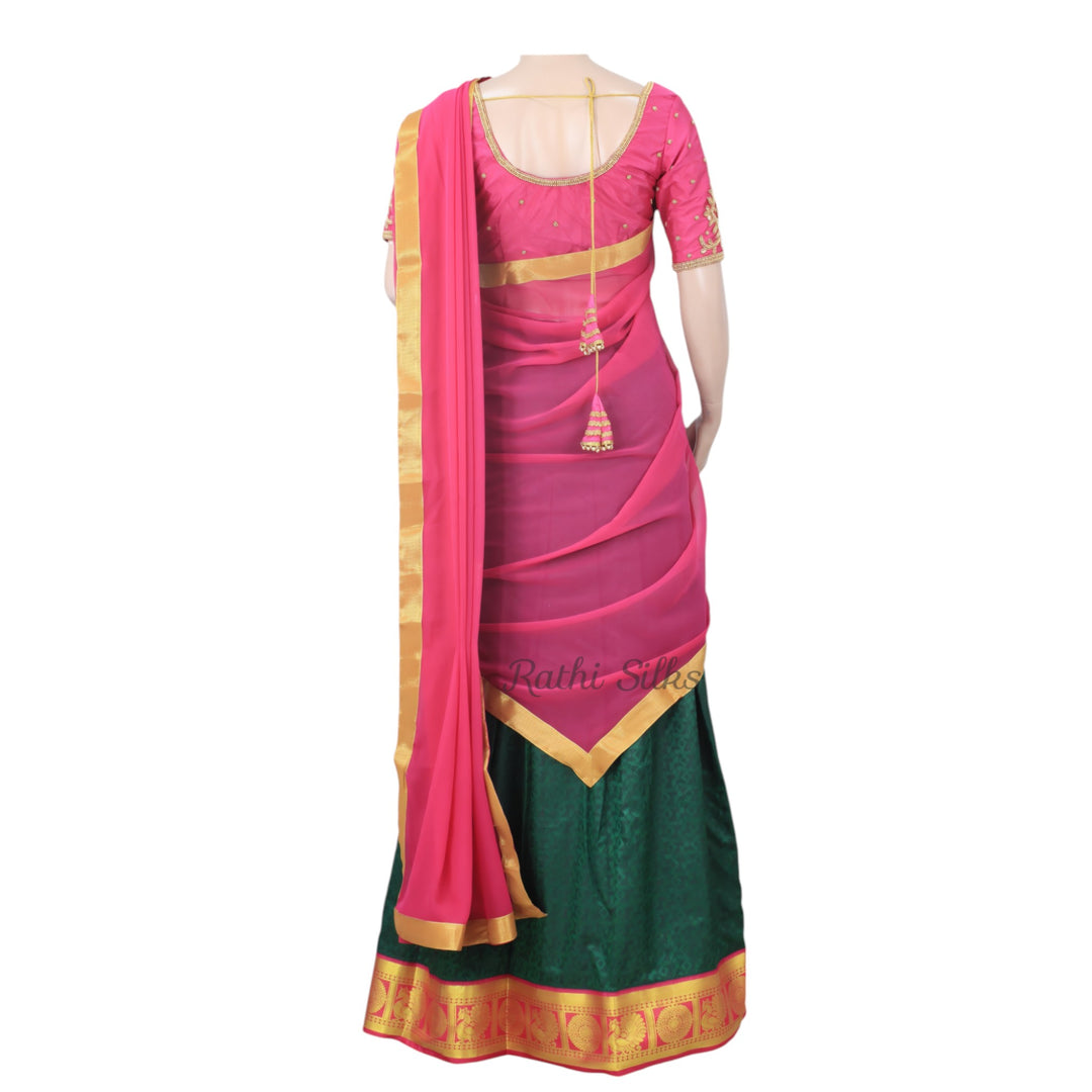 Designer Half Saree