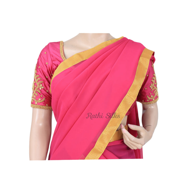 Designer Half Saree