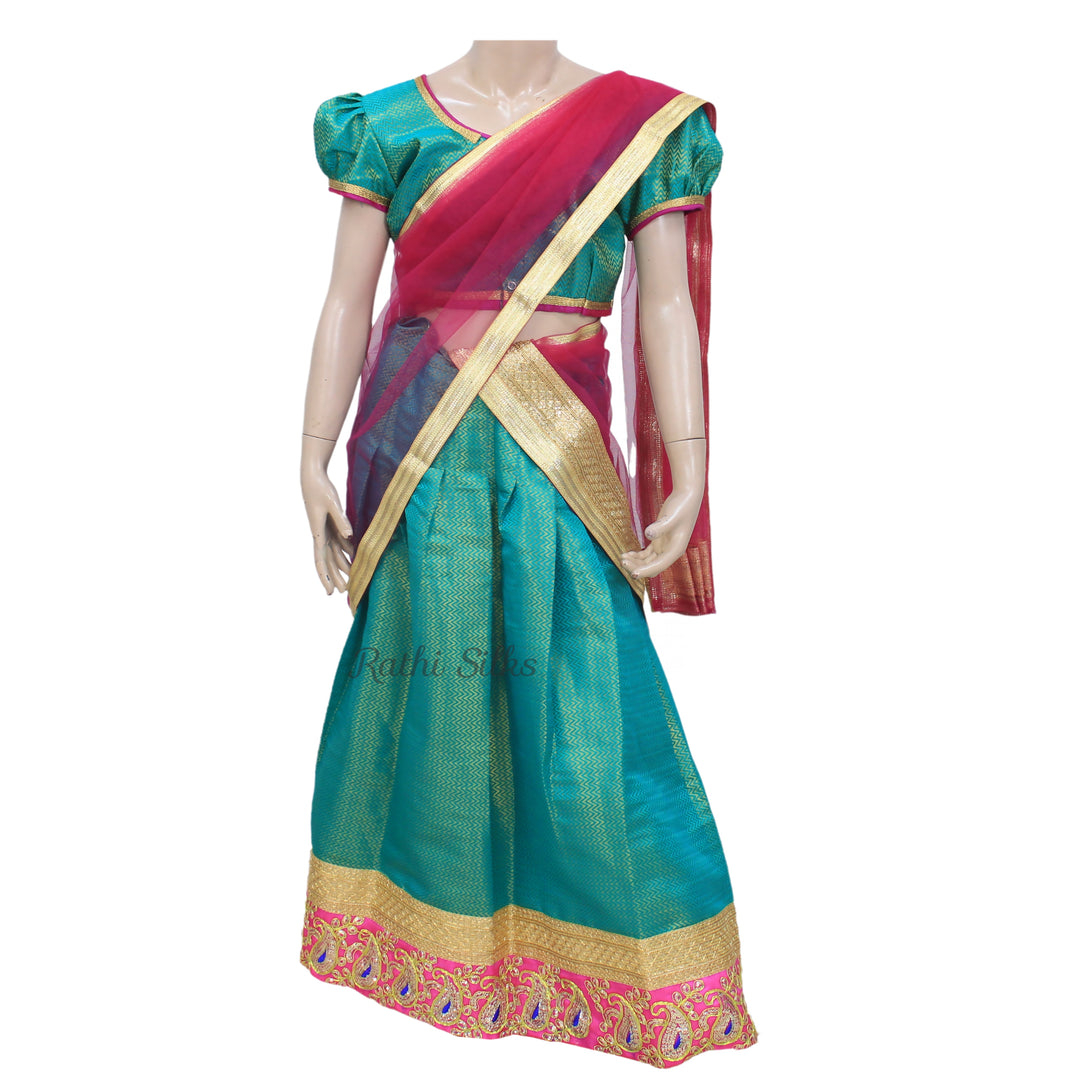 Designer Half Saree