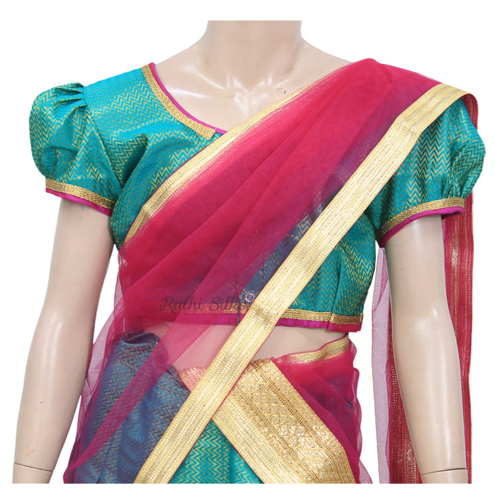 Designer Half Saree