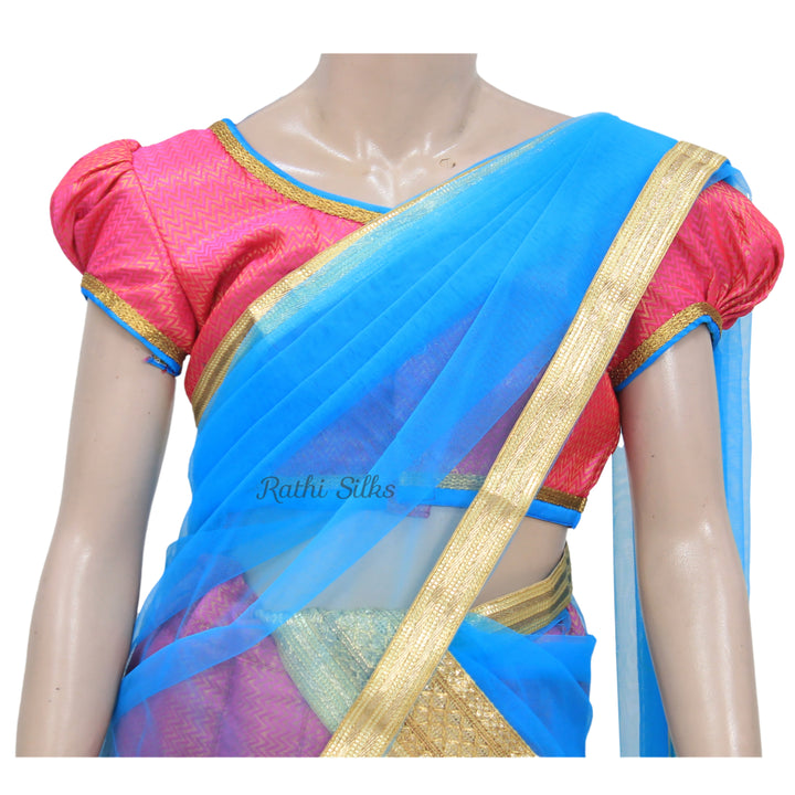 Designer Half Saree