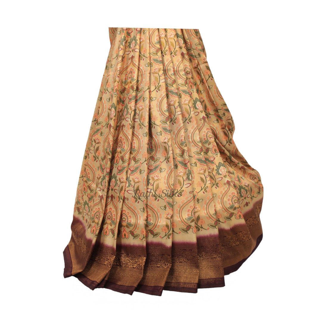 Semi Banarasi  Saree