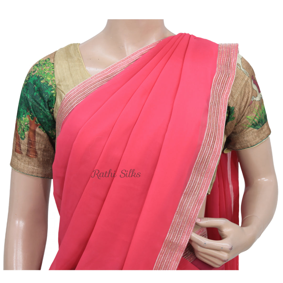 Womens Half Saree