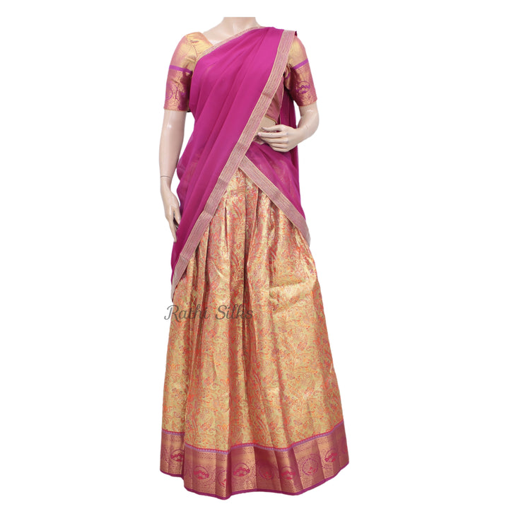 Womens Half Saree