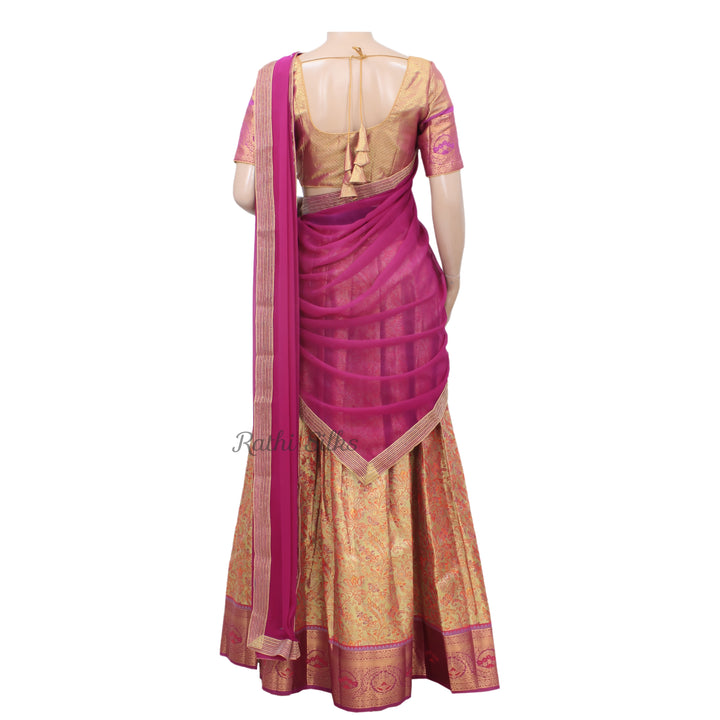 Womens Half Saree