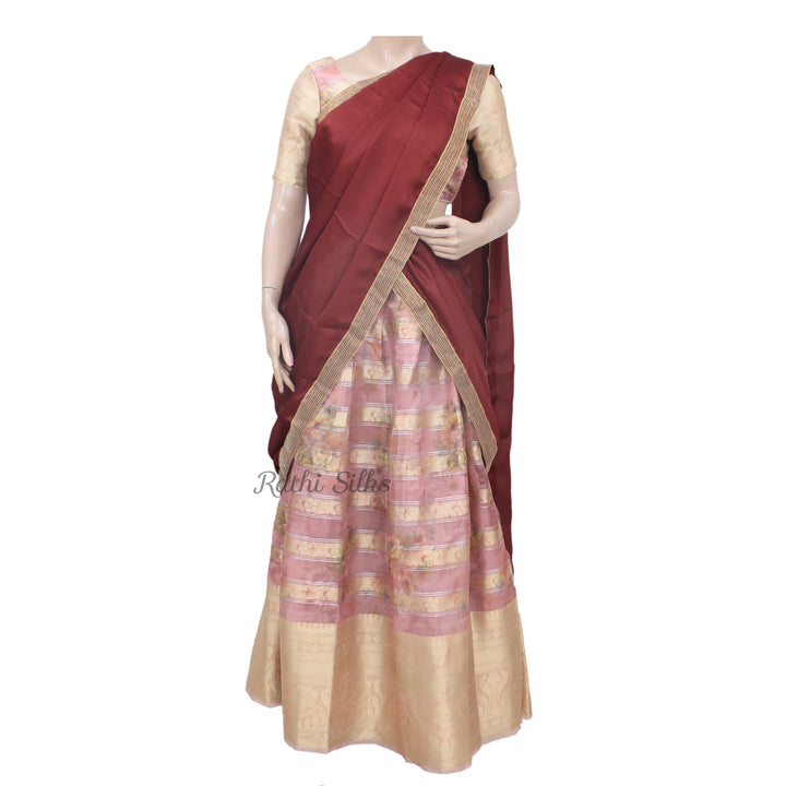 Womens Half Saree