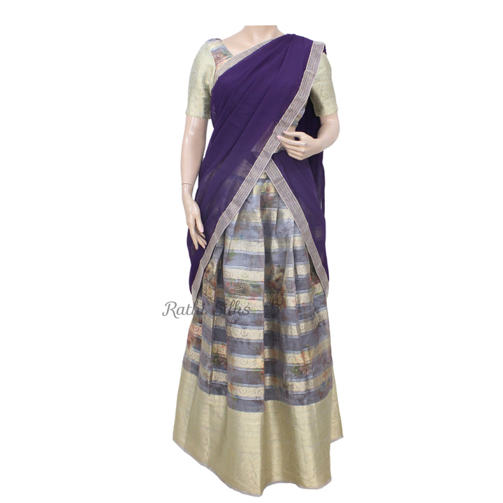 Womens Half Saree