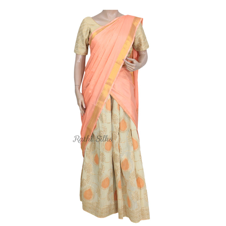 Designer Half Saree