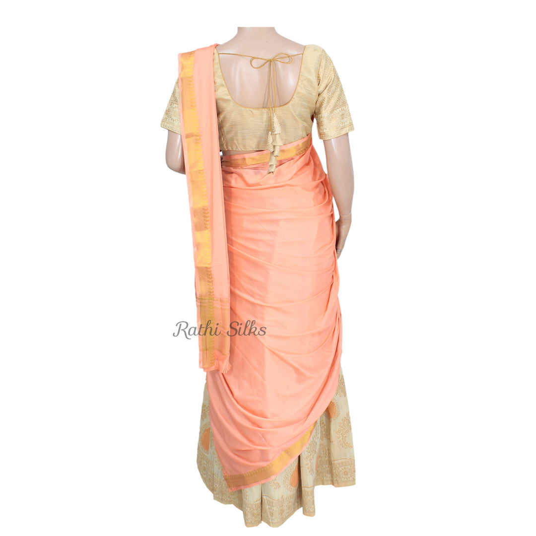 Designer Half Saree