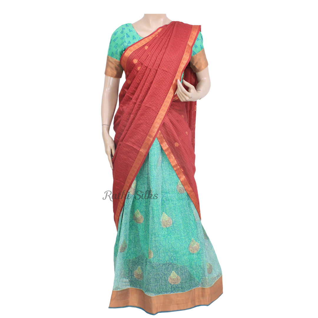 Designer Half Saree