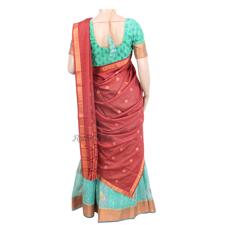 Designer Half Saree