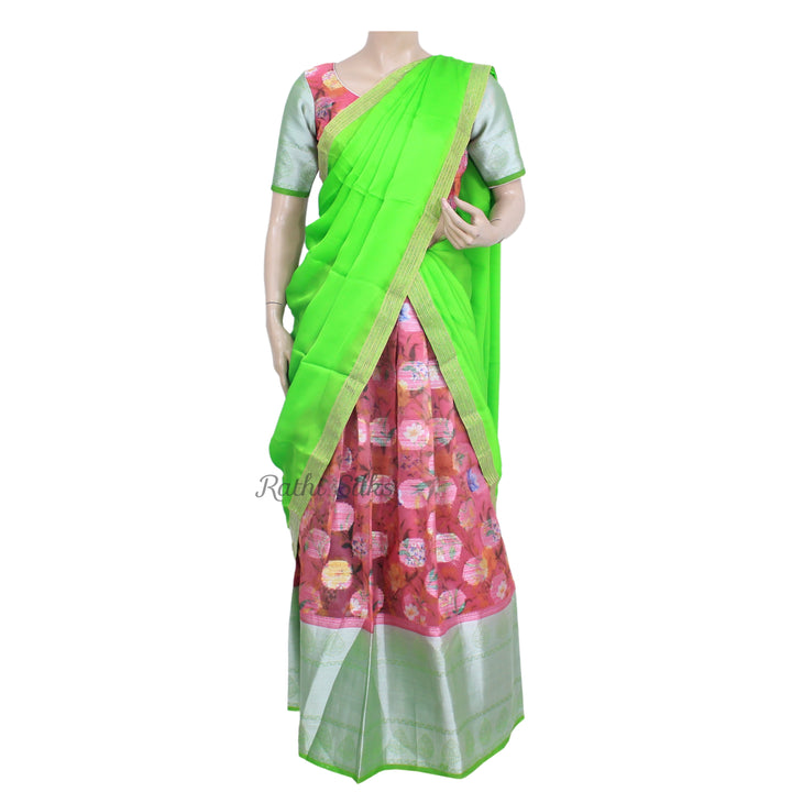 Designer Half Saree