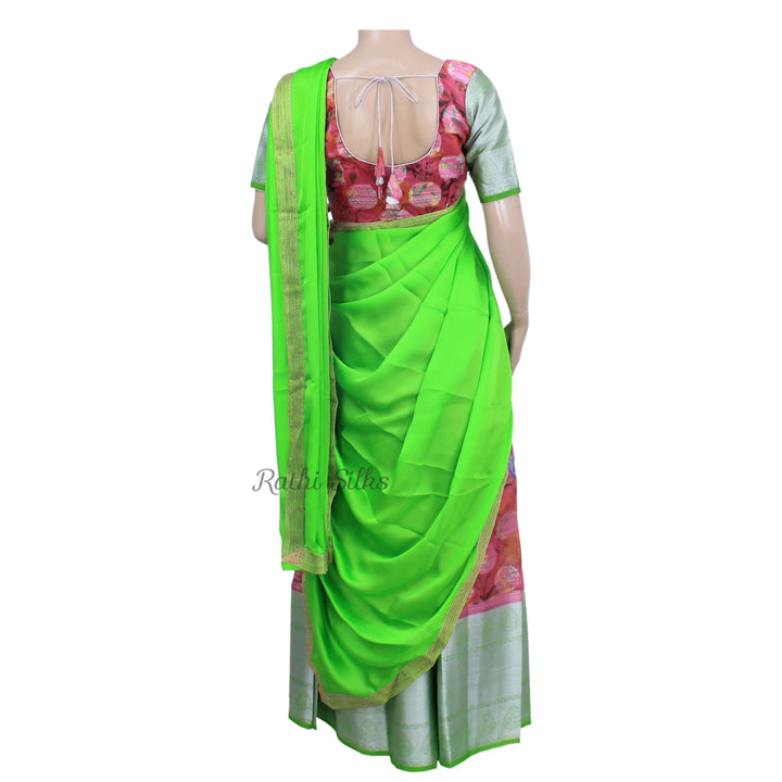 Designer Half Saree