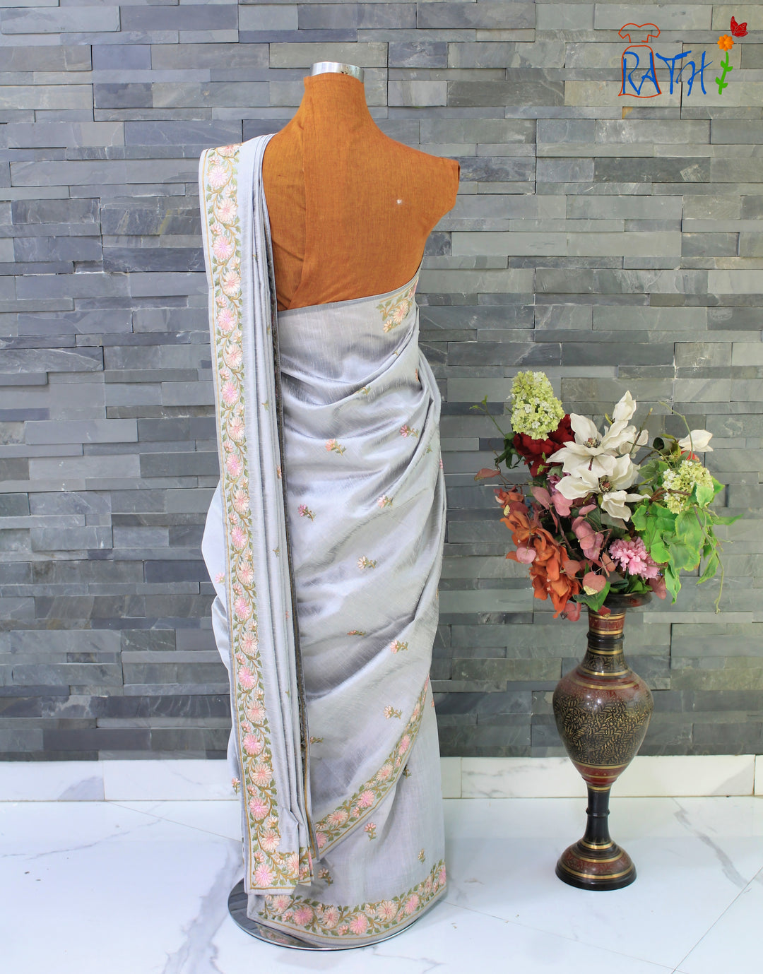 Synthetic Saree