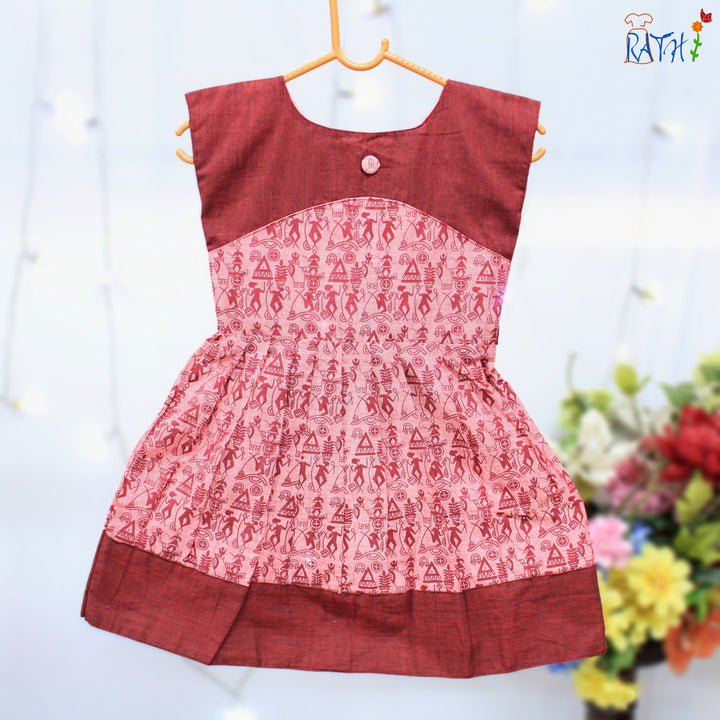 Mangalagiri Cotton Short Frock