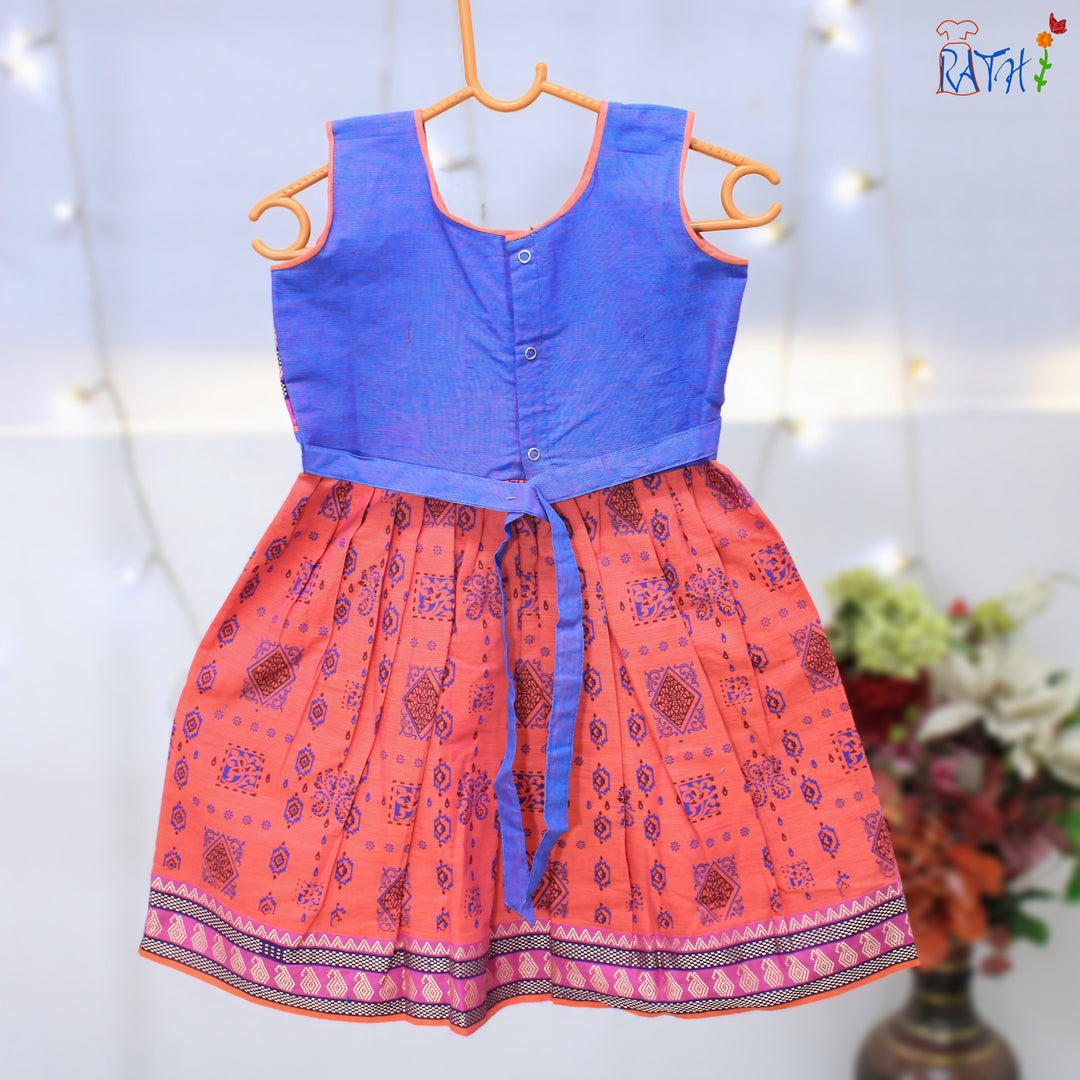 Mangalagiri Cotton Short Frock