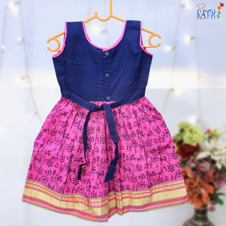 Mangalagiri Cotton Short Frock