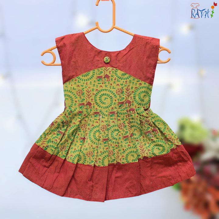 Mangalagiri Cotton Short Frock