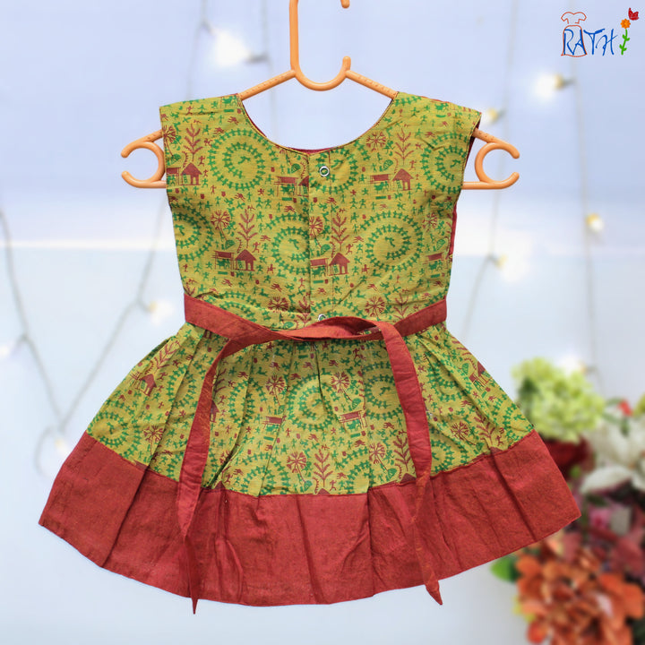 Mangalagiri Cotton Short Frock