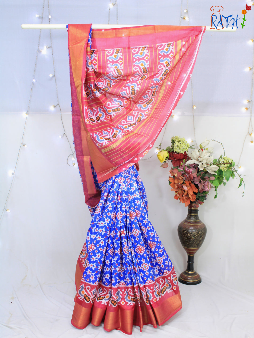 Semi Chanderi Cotton Saree