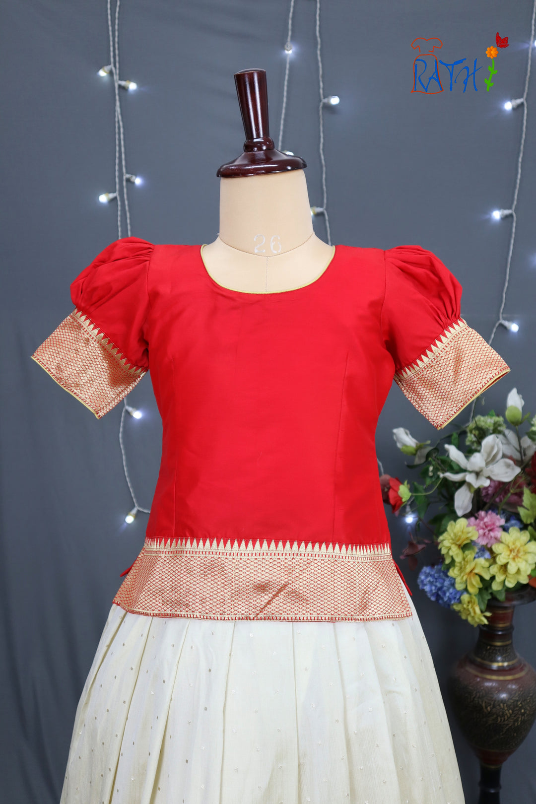 Art Silk Pavadai Set